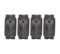 Yechiry Cuscinetti Sferici da 4 Pezzi Design a Scanalatura Profonda Ad Alta Resistenza per Apparecchiature di Automazione Acciaio Ad Alto Tenore di Carbonio per Impieghi Gravosi (GE30ES-2RS)