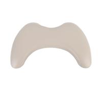 Yechiry Cuscino per Braccioli per Nail Art in Pelle PU Ad Alta Resilienza Design a Forma di U per Uso in Salone di Bellezza 40 X 10,5 Cm 1 unità (Colore caffè al latte)