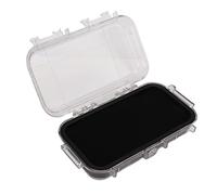 Yechiry Custodia di Stoccaggio a Prova di Acqua Esterna, Scatola di Plastica ABS Resistente Agli Urti con Rivestimento di Assorbimento di Ammortizzatori Interni per le (Transparente,
