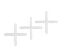 Yechiry di Livellamento per Piastrelle in Ceramica da 2500 Pezzi, Strumento Distanziatore di Alta qualità per Piastrelle in Ceramica Perfettamente Allineate, Dimensioni 1 Mm/1,5 Mm per Idraulici (1MM)