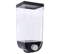 Yechiry Dispenser per Alimenti Secchi a Parete per Contenitore per Cereali di Grande capacità, Ideale per Cereali e Perle di Bucato (1.5L)