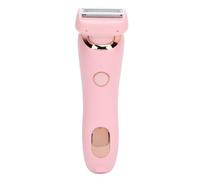 Yechiry Dispositivo per la Depilazione Portatile Elettrico Lady Trimmer Efficiente per la Cura delle Ascelle e del Corpo per le Donne con Batteria 800 MAh (PINK)