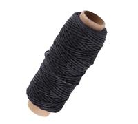 Yechiry Filo di Cucito Cerato per Mestiere in Pelle, Filo Cerato Piatto di Larghezza 1 Mm, Forte Resistente per la Riparazione delle Scarpe in Pelle, Artigianato per Cuciture a Mano, Alimentazione