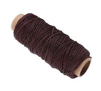 Yechiry Filo di Cucito Cerato per Mestiere in Pelle, Filo Cerato Piatto di Larghezza 1 Mm, Forte Resistente per la Riparazione delle Scarpe in Pelle, Artigianato per Cuciture a Mano, Alimentazione