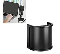 Yechiry Filtro Pop Microfonico Compatto a 3 Strati qualità Audio Ottimale Durante la Registrazione, il Parlato e il Canto, Materiali di Alta qualità, 8 X 8 Cm