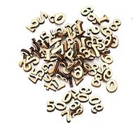 Yechiry Fogli di Legno con Superficie Liscia da 200 Pezzi, Pezzi di Legno Artigianali Fai-da-Te, Fogli di di Giocattoli Educativi per Bambini, Pratico Leggero, Ideale per Lo Sviluppo della creatività