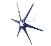Yechiry Generatore Eolico a 6 Pale da 800 W per la Ricarica in Barca e in cabina. Design Efficiente a Magnete Permanente CA (24V)