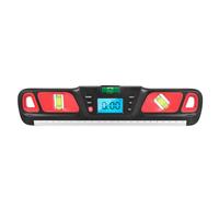 Yechiry Goniometro Digitale Inclinometro per Edilizia, 286 X 59 X 20 Mm | Indicatore dell\'angolo magnetico, display LCD, misurazione relativa assoluta, conservazione dei dati