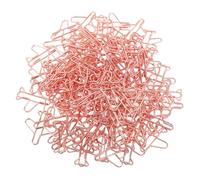Yechiry Graffette per Aeroplani Carine Organizzatori Leggeri e Durevoli in Metallo per Casa Ufficio 100 Pezzi (Oro rosa)