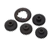 Yechiry Ingranaggio per Auto Telecomandato, Set di Pignoni in Acciaio M1.5 35T 23T 24T 25T 26T, Ingranaggi a Viti con Montaggio Facile, Sostituzione per Auto RC 1/5 X Maxx 6S 8S