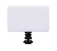 Yechiry Interfacce a Doppia Slitta Fredda con Luce LED Ricaricabile 3300K-5600K per Vlog e Selfie Design Portatile e Leggero