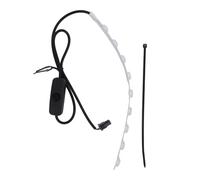 Yechiry Kit a Strisce Luminose a LED della Stampante 3D, Standard di Rendering a Colori RA95 Ultra Sottile, Personalizzabile con Cavi in nylon e Fogli di Pulizia per Lab A1 Mini,