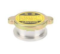 Yechiry Kit Bocchettone di Riempimento Radiatore in Lega di Alluminio da 40 Mm, Bocchettone di Riempimento Saldato, di Ricambio per di Raffreddamento retrò con Tappo a Pressione da 0,9 Bar, Ideale