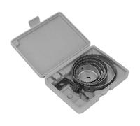 Yechiry Kit di a Foro, 5pc Set di Foro per Segale per Segale in Legno per Metallo in Plastica in Legno, Aste per Estensione a Base di in Legata a Base di Esagonale 64 Mm 76 Mm 89 102 127