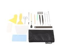 Yechiry Kit di Strumenti per Vinile Artigianale Fai-da-te 22 Pezzi Accessori Essenziali per Principianti e Professionisti Nella Lavorazione del Vinile