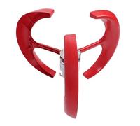 Yechiry Kit Generatore Eolico da 300 W, Rotore Silenzioso Ad Assi Verticali con Design a Doppio Cuscinetto per Lampione Stradale per Uso Domestico All'aperto Isole Paesaggistiche