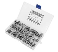 Yechiry Kit Inserti Filettati in Acciaio Inossidabile 304 200 Pezzi M3-M12 Migliore Durata della Filettatura e Distribuzione del Carico Nelle Applicazioni Meccaniche