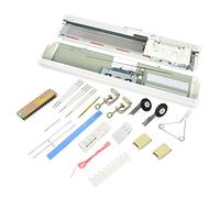 Yechiry Kit per Macchina per Maglieria SK155, 3 Aghi, Strumento per Cucire Manuale, Accessorio per Lavori Artigianali, Dispositivo per Cucire con Scheda Perforata da 12 Punti per