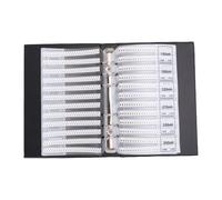 Yechiry Kit Resistori SMD, Catalogo Campioni di Componenti Elettronici Multistrato, Raccolta di Campioni di Componenti Elettronici di Riferimento Rapido con 41 Tipi di Induttori