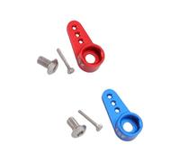 Yechiry Kit Servo Corno in Lega di Alluminio 25T, Precisione di Montaggio, Facile Installazione per Crawler SCX24 1/24 RC, 2 unità (#1)