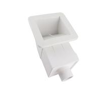Yechiry Kit Skimmer per Piscina da 1,5 Pollici Installazione Semplice Strumento per la Pulizia della Piscina Antiruggine per Piscine Domestiche e Commerciali in Plastica