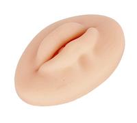 Yechiry Labbra della Pelle Finta in Silicone 3D, Praticare Labbra in Silicone per l'allenamento delle con Modello Aggiornato a Forma di Dente, Tocco della Pelle Reale Morbido, Accessorio per (Tono