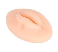 Yechiry Labbra della Pelle Finta in Silicone 3D, Praticare Labbra in Silicone per l'allenamento delle con Modello Aggiornato a Forma di Dente, Tocco della Pelle Reale Morbido, Accessorio per (Tono