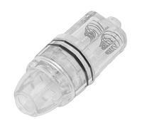 Yechiry Lampada da Pesca a Caduta Profonda, Luce LED in Plastica Trasparente Resistente per la Pesca Subacquea, Alimentata da 2 Batterie AA, Ideale per la D' e d'Acqua Dolce (White)