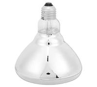 Yechiry Lampada Riscaldante per Allevamento Lampada Riscaldante per Terapia a Infrarossi a Temperatura Regolabile per Animali Domestici 250W 220V-240V Dimensioni Alluminio 5,1"×5,1"×," (AR38 Vetro
