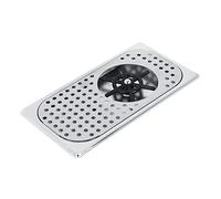 Yechiry Lavabicchieri per Lavello, G1/2in 114mm di Diametro, in Acciaio Inox 201, Per Tazze da Tè al Latte, Lavabicchieri | Detergente per Vetri per Hotel, Bar, Casa
