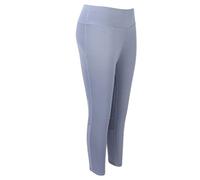 Yechiry Leggings Sportivi Ritagliati Traspiranti, Sollevamenti di Sedere a Secco Rapido Donne Elastiche Elastici Strette con Vita Alta per Yoga, Allenamento, Corsa, Abbigliamento Attivo della (XL)
