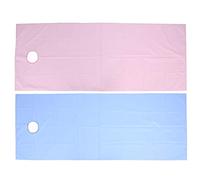 Yechiry Lenzuolo Massaggio Moderno Ed Elegante Resistente all'olio, Copertura Traspirante per il Foro del Viso per il Massaggio Spa Tuina del Salone di Bellezza, Fibra di Poliestere, 200x75 Cm