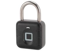 Yechiry Lucchetto per Impronte Digitali, Lucchetto per Armadietto Palestra Impermeabile IP67, Biometrico Intelligente Senza Chiave con Riconoscimento Rapido, Serrature per Impronte Digitali per (#2)