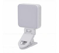 Yechiry Luce di Riempimento Magnetica Portatile per Selfie, Luce di Riempimento a LED Girevole e Pieghevole | Video Ricaricabile con Clip per Telefono, Computer, Laptop, Chiamate con Zoom e