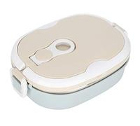 Yechiry Lunch Box, Contenitore per Alimenti in Acciaio Inossidabile con Manico Nascosto Nello Strato Interno in Acciaio Inossidabile 304 per il Lavoro Scolastico, i Viaggi a Casa (1 livello)