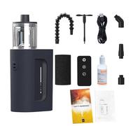 Yechiry Macchina del Fumo Portatile, Mini Macchina del Fumo Portatile da 30 W, Piccola per la Nebbia con Telecomando e Protezione del Sensore di Inclinazione, Ideale per la Fotografia, lo Streaming