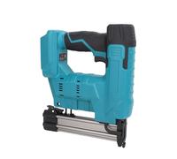 Yechiry Macchina di Inchiodatura a Cordone, Pinzatrice Elettrica 20 V con Chiodi Dritti F32 Mm 100 Pezzi e Chiodi a Forma di N 100 Pezzi per il Rinnovo della Casa, Lavorazione del Legno (#2)