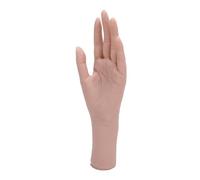 Yechiry Manichino Femminile in Silicone Pieghevole, Modello Realistico per Nail Art e Anelli in Mostra, 10,2 X 3,1 Pollici (Mano sinistra)