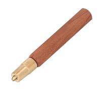Yechiry Manico Segata a Mano, Manico a Forma Esagonale Rimovibile Portatile in Legno e Mini Impugnatura in Ottone con Impugnatura Ergonomica Comoda per la Lavorazione del Legno,