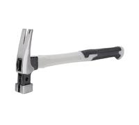 Yechiry Martello Ad Artiglio Magnetico, Remiemante per la Tenda per Uso Resistente con estremità Quadrata Magnetica e Manico in Gomma Non Slip Martellino per Unghie in Fibra di Carbonio (13 once)