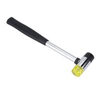 Yechiry Martello Tasti di Mazza in Gomma a Doppia Testa, Strumento di Chitarra Luthers per Riparazione del Ponte da Dado Tastiera, Teste di Plastica in Gomma Sostituibili Manico in Metallo Resistente