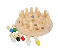 Yechiry Matchstick a Matchstick di Memoria, Gioco Educativo in Legno per Bambini Che Allena di Allenamento per la Memoria con i Dadi di Sviluppo Cognitivo Coordinazione per Gli Occhi
