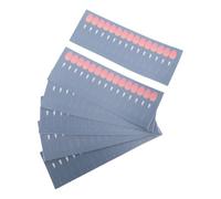 Yechiry Materiale Artificiale per Legare le Mosche in Nylon con Sostitutiva Dell'occhio del Gallo della Giungla
