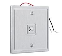 Yechiry Microfono con Pickup Audio per Sorveglianza, Pickup a Basso Rumore Ad Alta sensibilità, Dispositivo di Sorveglianza Audio a Risparmio Energetico con Connessione a 3 Fili, Ideale per Prigioni