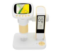 Yechiry Microscopio per Bambini, Microscopio Digitale Portatile 2 Pollici con Risoluzione 1920x1080p, Interfaccia di Tipo C, Giocattolo Didattico per Esperimenti Tavolo