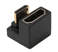 Yechiry Mini Adattatore Convertitore Maschio-femmina a Forma di U da 180 Gradi, 8K a 60 Hz 48 Gbps 4K a 120 Hz Compatibile con Laptop, Fotocamera e Monitor per 4 PC