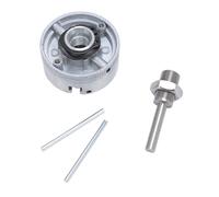 Yechiry Mini Bombardiere Set Auto -lega Acciaio a 3 Mascella con il Tornio Auto -centrocamera per Progetti di Lavorazione del Legno e Riparazioni Accessori per il Tornio Potente