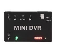 Yechiry Mini FPV, Registratore DVR con Guscio in Lega di Alluminio, NTSC PAL Commutabile Batteria Integrata da 400 MAh Scheda di Memoria da 32 GB Supporto Menu Multilingue per Droni