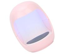 Yechiry Mini Lampada Manicure USB, Essiccatore Portatile Compatto per Smalto Gel per Unghie per Casa e Viaggio, ABS Rosa, 1 unità (PINK)