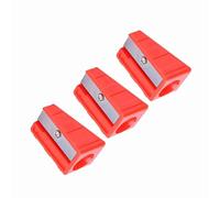 Yechiry Mini Set di Modellatori per Trimmer con Punta per Stecca in Metallo Rosso e Portatile per la Manutenzione della Punta della Stecca da 9 Mm/10 Mm/11 (Rosso)